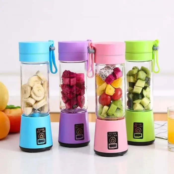 Portable USB Rechargeable Juicer Blender Bottle