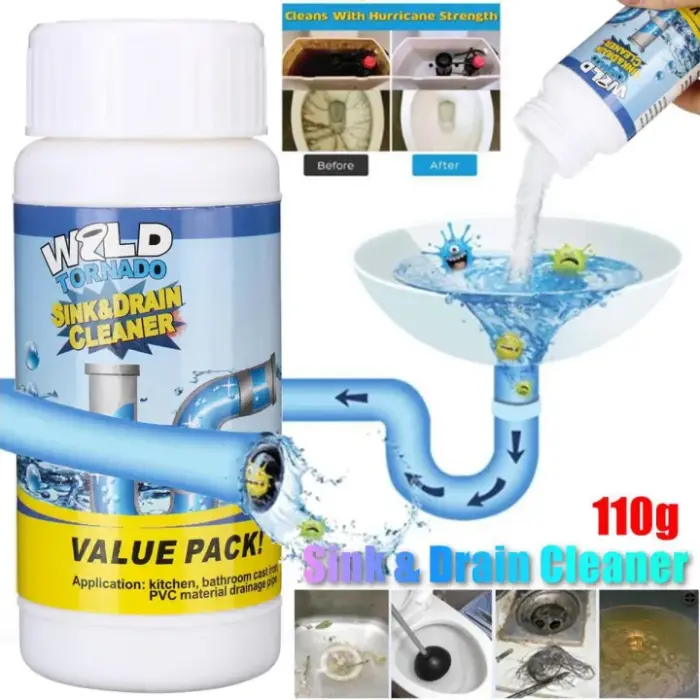 WZLD Tornado Sink & Drain Cleaner
