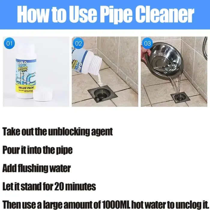 WZLD Tornado Sink & Drain Cleaner - Image 7