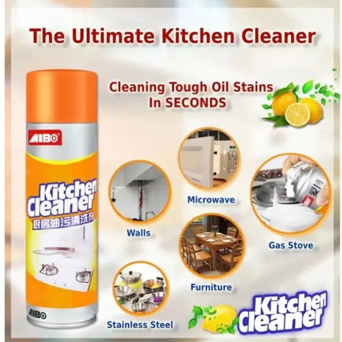 Premium Quality Multipurpose Kitchen & Household Foam Cleaner Spray - Image 5