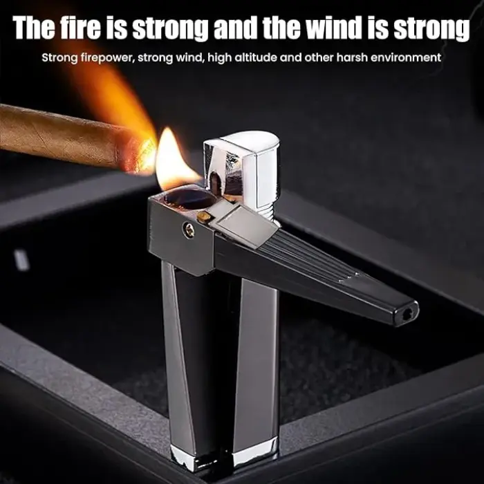 Premium Quality Foldable Metal Gas Lighter - Image 2