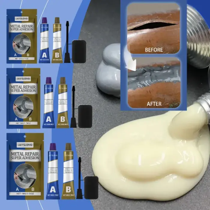Extra Strong 2-Component Heat Resistant Waterproof Metal Glue - Image 2