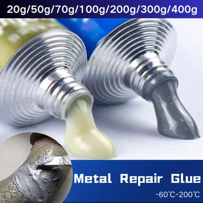 Extra Strong 2-Component Heat Resistant Waterproof Metal Glue