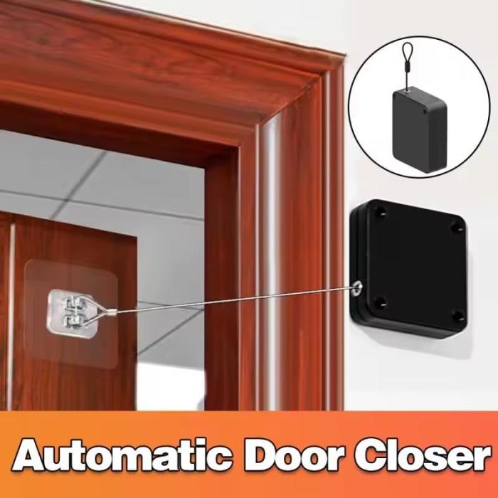 Punch-Free Automatic Door Closer for Home & Office - Image 3
