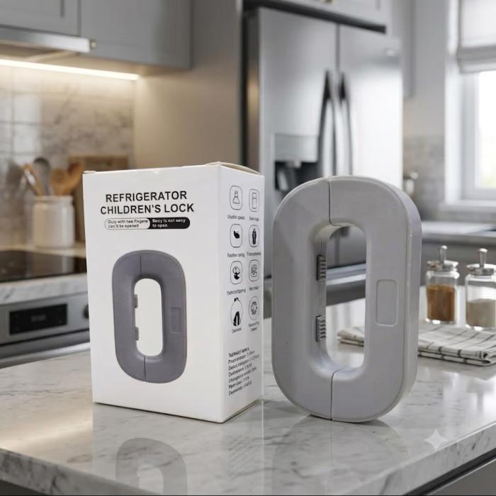 Multi-function Infant Refrigerator & Cabinet Safety Lock for Baby Protection - Image 7