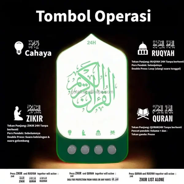 059761c4-91be-4d25-a2fc-4d6ed44aef44.webp Muslim Quran Speaker Islamic Zikir & Prayer Gadget