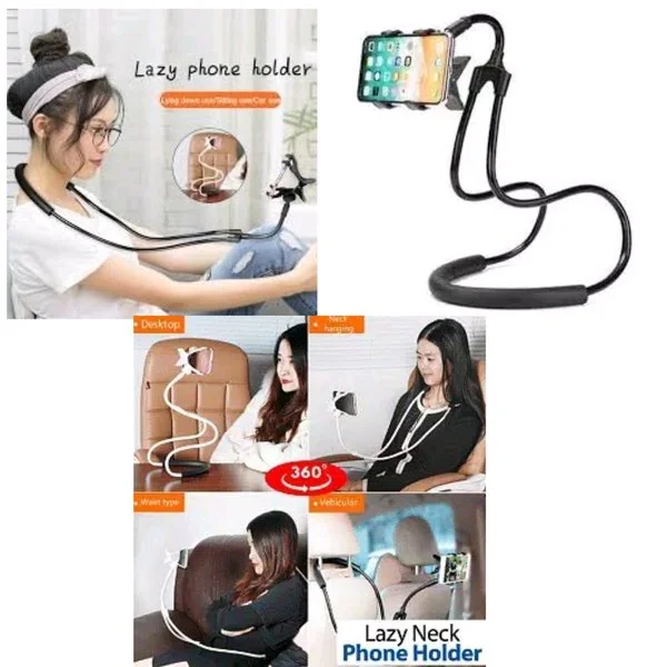 06467806-ad1f-4f34-bc3d-d8914ae60c29.webp Universal Flexible Lazy Neck Phone Holder & Table Stand