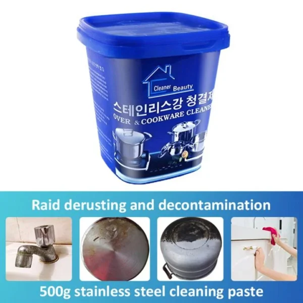 Stainless Steel Cookware Cleaner & Rust Remover Paste (500g)