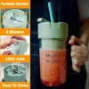 2-in-1 Mini Portable USB Rechargeable Crusher Juicer