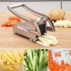 16089b5b-3b73-4e6a-8089-abbd7299f300.webp Stainless Steel 2-Blade French Fry Cutter & Vegetable Slicer potato chipper