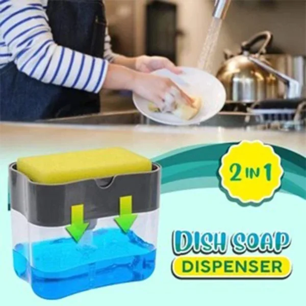 1f1b44b8-7914-465a-b971-380a9fd53297.webp 2-in-1 Soap Dispenser & Sponge Holder Caddy