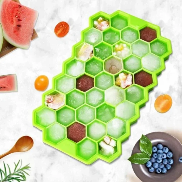 Fairwave 32-Grid Silicone Honeycomb Ice Cube Tray