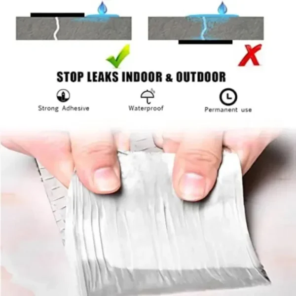 Aluminum Foil Waterproof Tape (2 in by 15 feet)