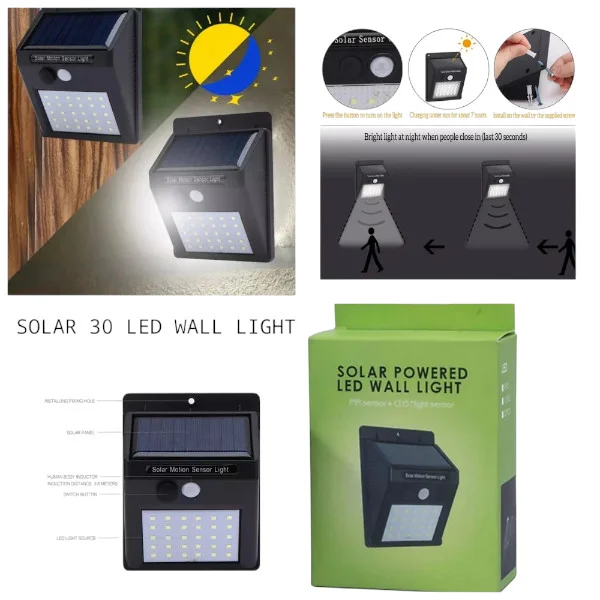 Anugrah Motion Sensor 20 LED Solar Light (Pack of 2)