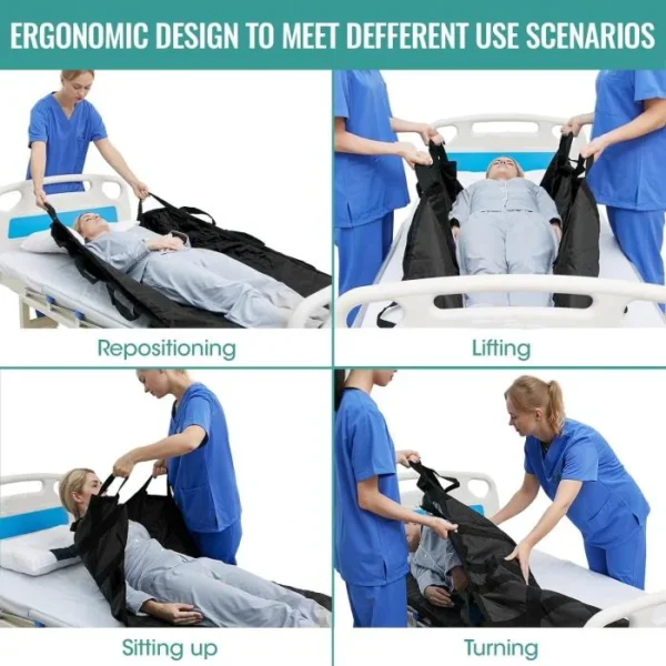 Premium Patient Transfer Sheet with Handles