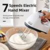 39664f0b-ebf6-4bdb-89a6-b633a3f723e2.webp 7-Speed Electric Hand Mixer & Egg Beater with Stainless Steel Attachments