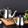Premium Stainless Steel Oil Pot with Filter