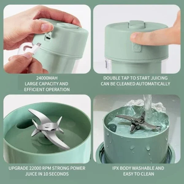 Portable USB Juicer Blender & Smoothie Maker