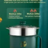 2-in-1 Multifunctional Electric Hot Pot & Steamer (18cm)