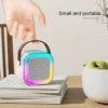 K12 RGB Wireless Karaoke Speaker with Dual Mics