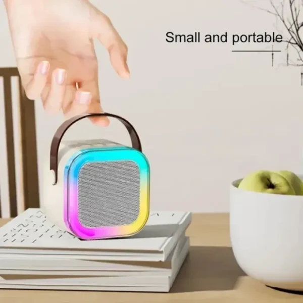 K12 RGB Wireless Karaoke Speaker with Dual Mics