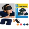 3 in 1 Travel Pillow, Eye Mask & Earplug Set