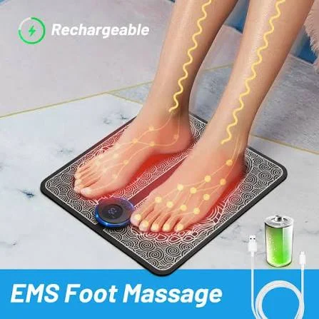 EMS Electric Foot Massager Mat & Muscle Stimulator