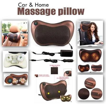 Electric Infrared Heating Massage Pillow for Neck & Back Relief