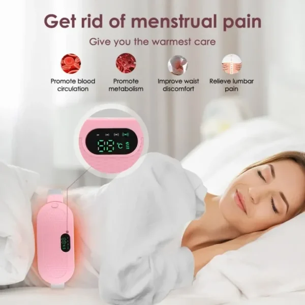 4de3875a-d632-4316-993b-903f1abe2de3.webp Period Cramp Relief Belt – Portable Electric Menstrual Heating Pad with Massager