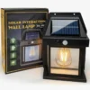 Solar Rechargeable Motion Sensor Wall Lamp BK-888