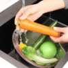 Stainless Steel Rice Washing Bowl & Vegetable Strainer
