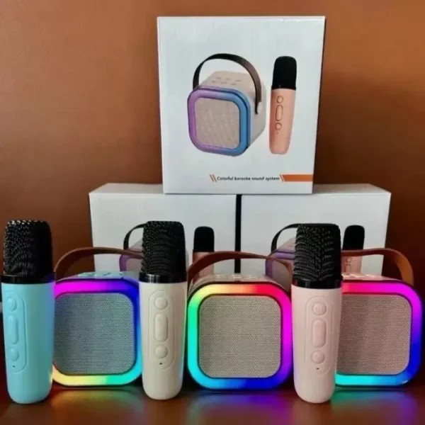 K12 Portable Bluetooth Karaoke Speaker with Mic