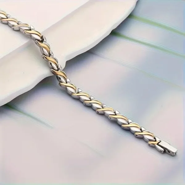 5d885864-3c4d-40cc-adb7-db00735b4e46.webp Vinterly Magnetic Stainless Steel Bracelet for Women