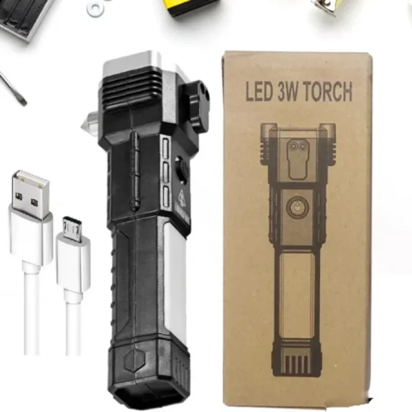 3W Rechargeable LED Torch
