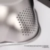 Stainless Steel Rice Washing Bowl & Vegetable Strainer