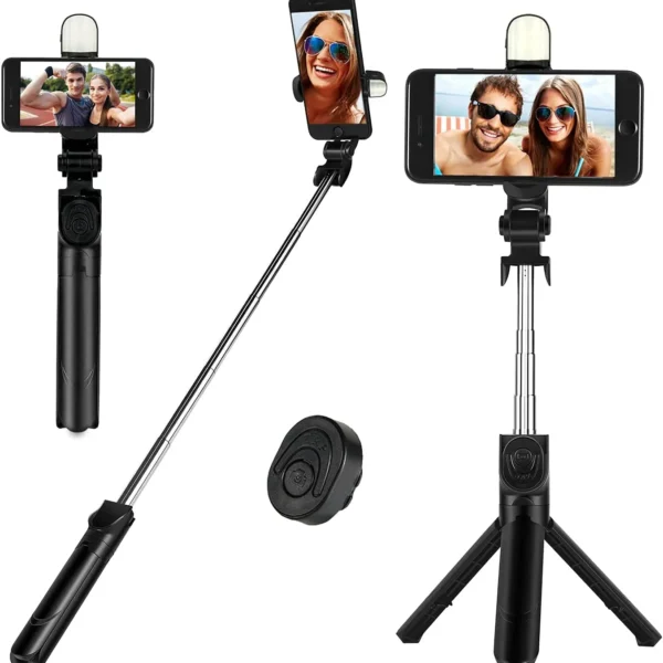 66cb6308-a375-4df6-b9e7-29cbd6a4319d.webp Q07 Selfie Stick Tripod with Fill Light & Remote