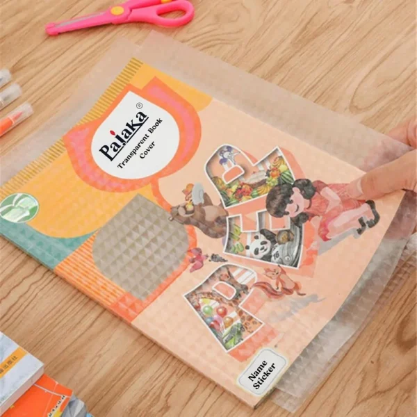 3D A4 Transparent Book Cover 20 Pcs Set