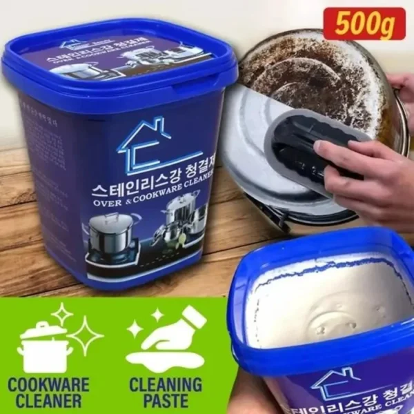 Stainless Steel Cookware Cleaner & Rust Remover Paste (500g)