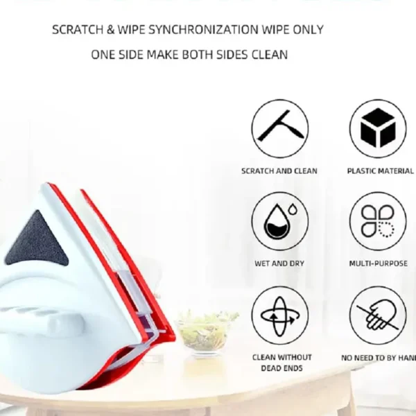 Magnetic Double Sided Window Cleaner