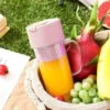 2-in-1 Mini Portable USB Rechargeable Crusher Juicer