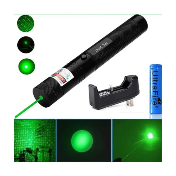 2-in-1 Red & Green Multi-Color Rechargeable Laser Pointer