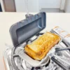 Premium Gas Stove Hot Sandwich Maker with Wooden Handle