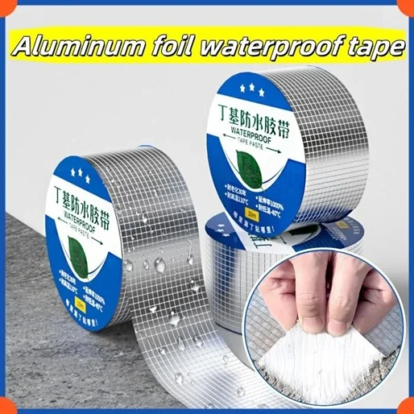 85798d69-9b8c-41f0-b23c-409c385b5383.webp Aluminum Foil Waterproof Tape (2 in by 10 feet)