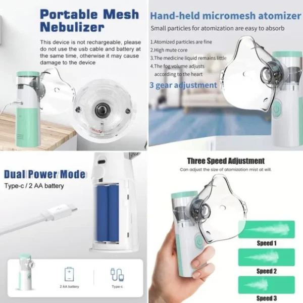Portable Mesh Nebulizer JSL-W303