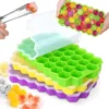 Fairwave 32-Grid Silicone Honeycomb Ice Cube Tray