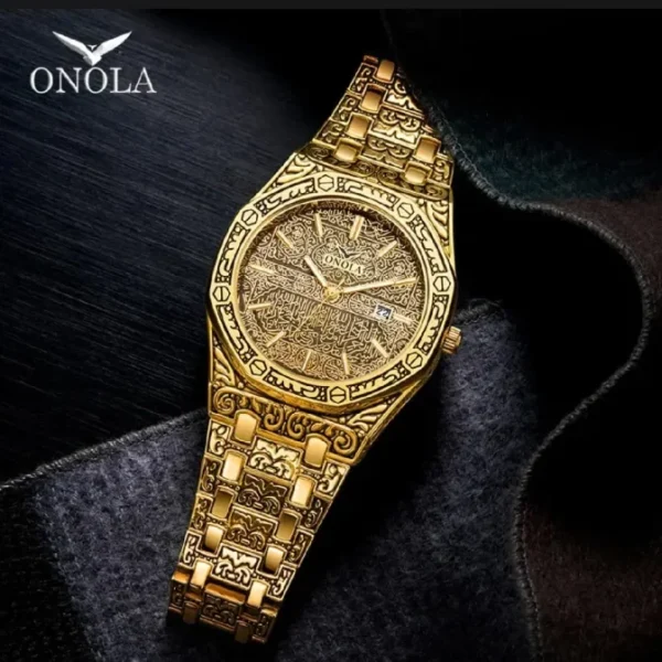 Premium Stainless Steel Quartz Watch for Men