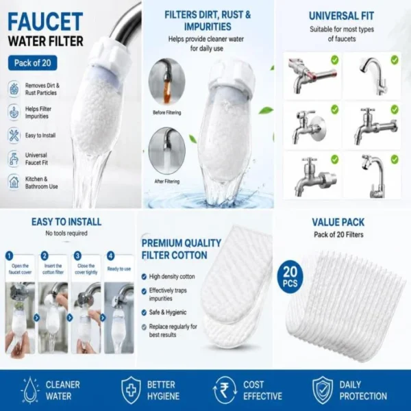 944b3140-14d4-429a-b131-0b9db5f3cd4c.webp Universal Faucet Water Filter Cotton Pack (20 Pcs)