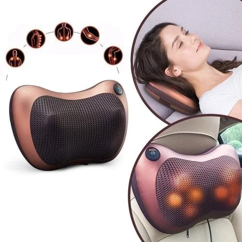 Multi-Functional 3D Shiatsu Massage Pillow with Heat