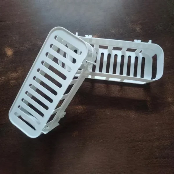 Wall Mounted Adhesive Storage Rack for Kitchen & Bathroom