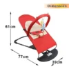 Baby Bouncer Rocking Chair with Toy